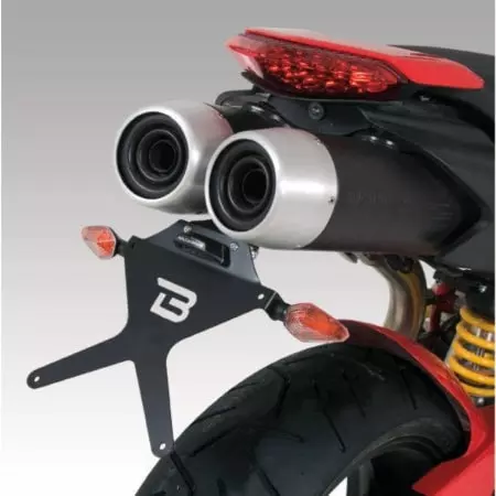 Support De Plaque Barracuda DH1104-BN Ducati Hypermotard