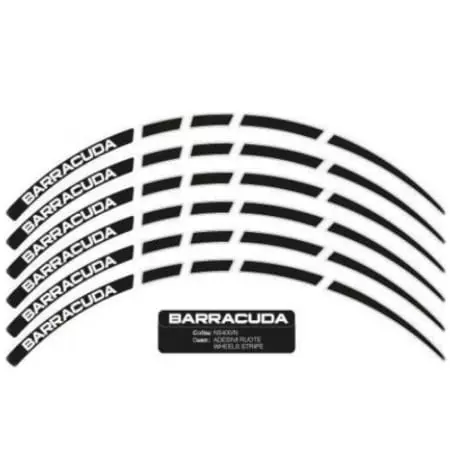 Liseret de Jantes Barracuda Noir N5400/N