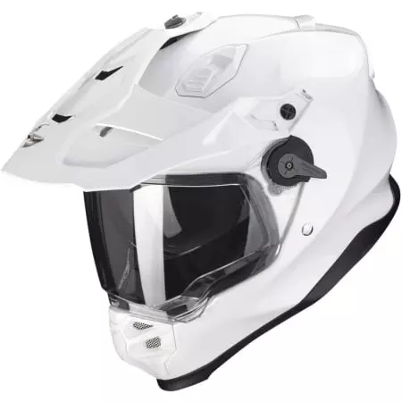 Casque Scorpion ADF-9000 Air Solid Blanc Perle
