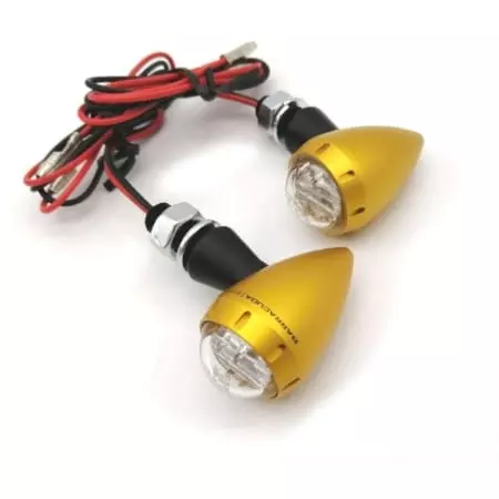 Clignotants Barracuda S-LED B-LUX Or N1001/BSO