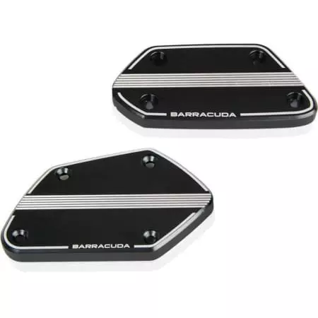 Bouchons De Réservoir De Frein/Embrayage Barracuda Noir FC-BN/15