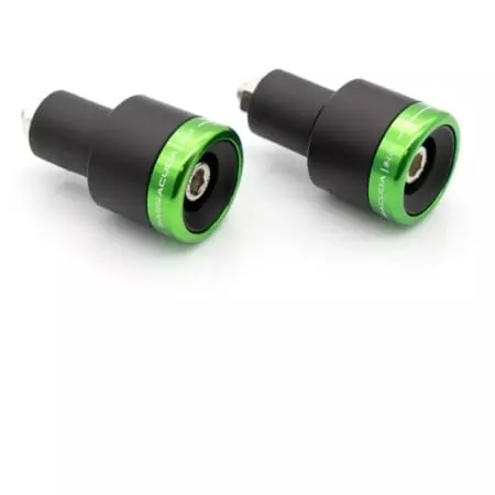Embouts De Guidon Barracuda B-Lux Vert