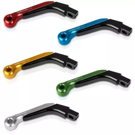 Kit Inserts Leviers Aluminium Barracuda Vert Noir N1027/V