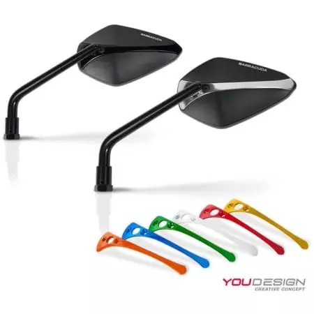 Inserts Rétroviseurs Barracuda Aluminium Orange AV-INSERT/K