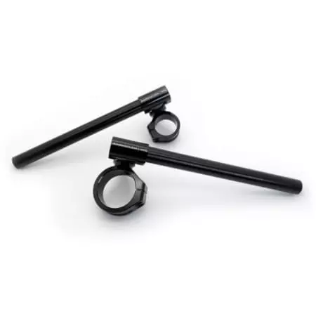 Guidon Bracelet Barracuda Clip-On 41-42-43Mm Aluminium-Ergal Noir N1016-43