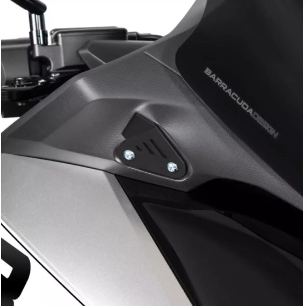 Cache Trous De Rétroviseurs Barracuda Noir F-CAP