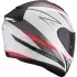 Casque Scorpion Exo-1400 Evo Air Thelios Blanc Mat Rouge
