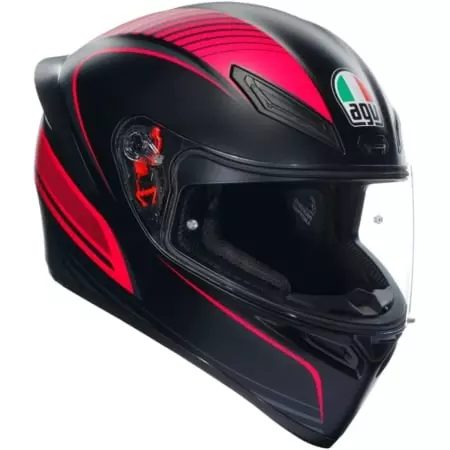 Casque AGV K1 S Warmup Noir Rose