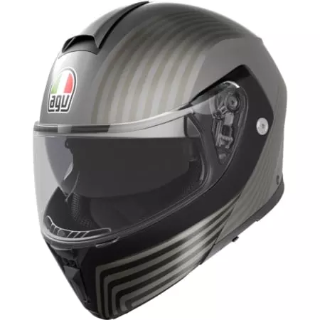 Casque AGV Streetmodular Iseo Gris Noir