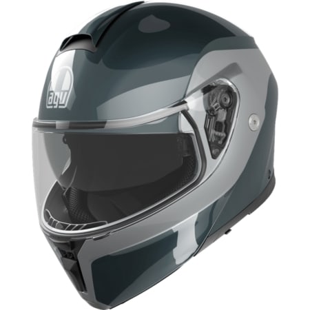 Casque AGV Streetmodular Levico Gris Argent
