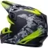 Casque Cross Bell Moto-9 Venom Noir Jaune Camouflage Mat