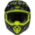 Casque Cross Bell Moto-9 Venom Noir Jaune Camouflage Mat