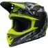 Casque Cross Bell Moto-9 Venom Noir Jaune Camouflage Mat