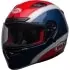 Casque Bell Qualifier Dlx Mips Classic Bleu Rouge Brillant