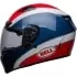 Casque Bell Qualifier Dlx Mips Classic Bleu Rouge Brillant
