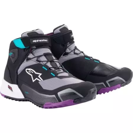 Baskets Femme Alpinestars CR-X Women's Drystar Noir Gris Violet