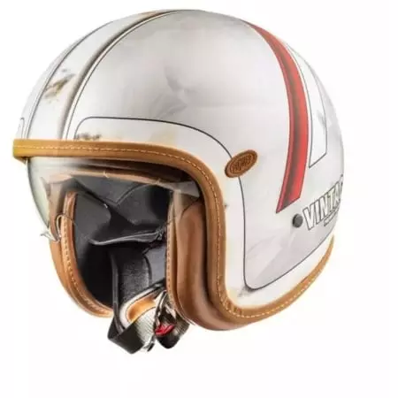 Casque Premier Vintage Platinum Drdo 8 Gris Mat