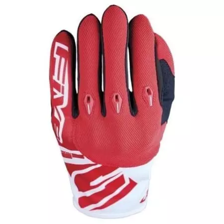 Gants Enduro Five E3 Evo Blanc Rouge