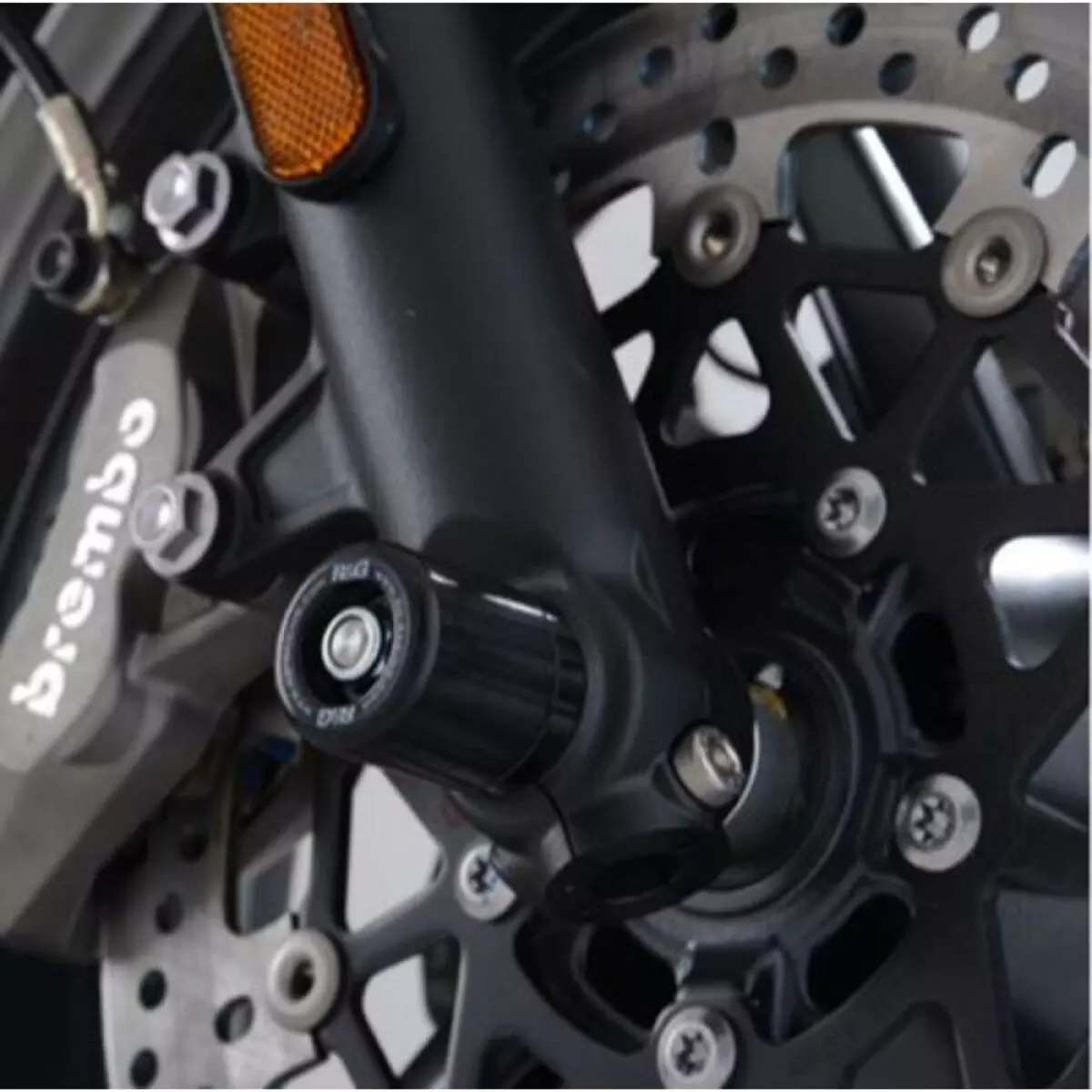 Protections De Fourche R&G Racing Noir Triumph Speed Twin 1200 1111414