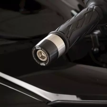 Embouts De Guidon R&G Racing Noir Suzuki Hayabusa 1114510