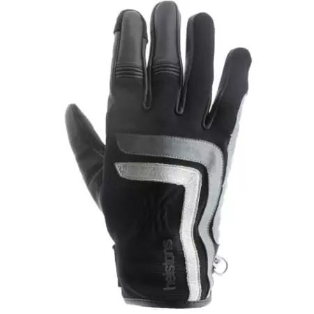 Gants Helstons Jeff Noir Gris Blanc