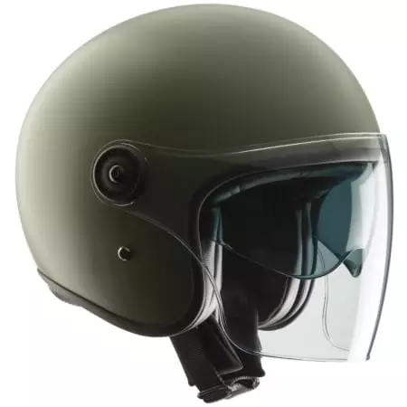 Casque Tucano Urbano El'Fast Vert Airborne Mat - Casque Jet TUCANO URBANO
