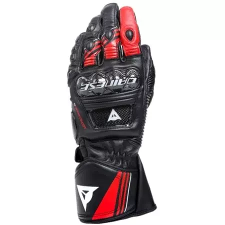 Gants Dainese Druid 4 A77 Noir Rouge Blanc - Gants Moto DAINESE
