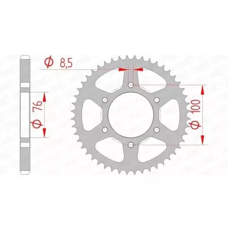 Couronne AFAM Acier Standard 12227 - 428