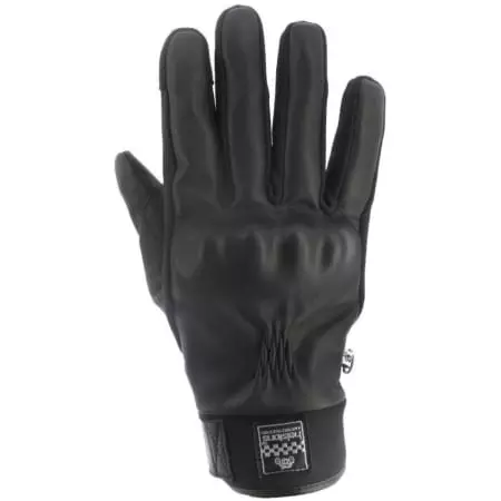 Gants Helstons Justin Cuir Noir