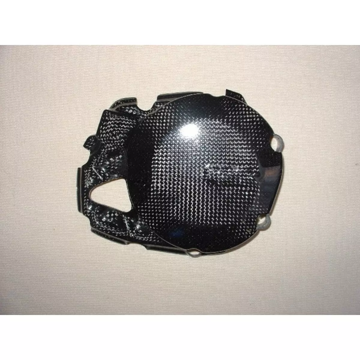 Couvre carter alternateur LIGHTECH carbone brillant Aprilia Rsv4