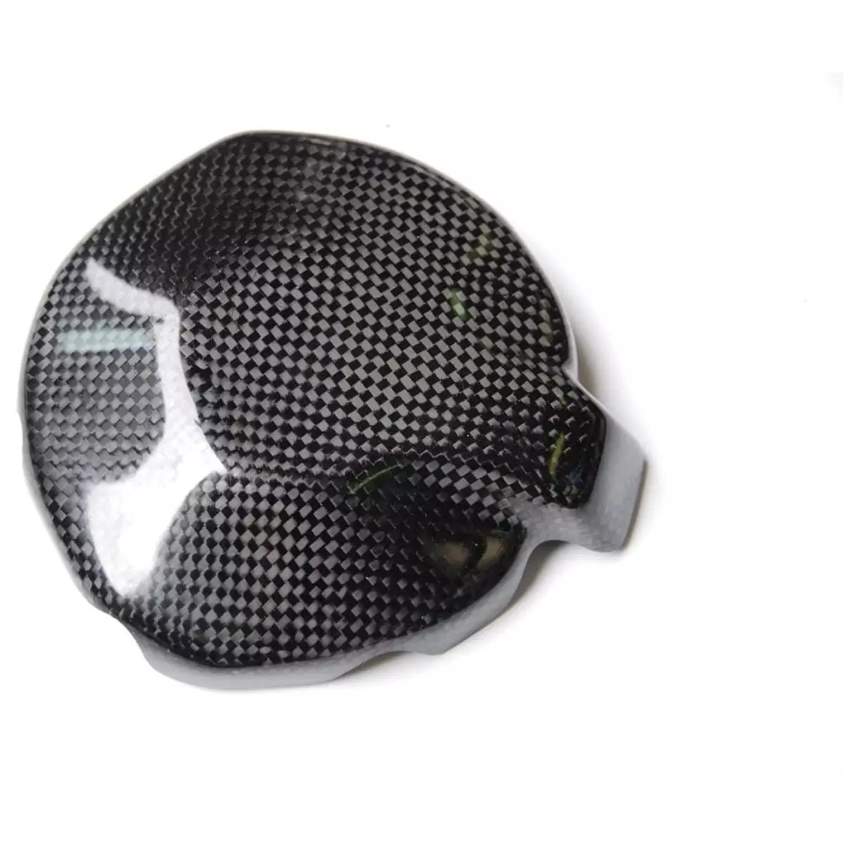 Couvre carter embrayage LIGHTECH carbone brillant Kawasaki Zx6R