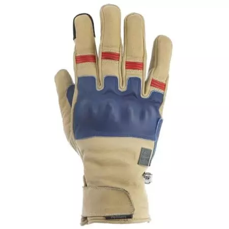 Gants Helstons Wislay Beige Bleu Rouge