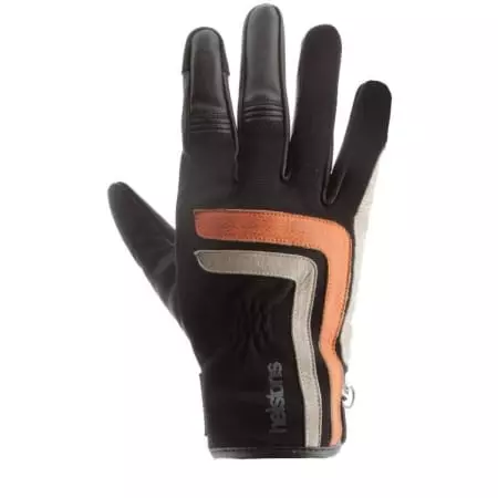 Gants Helstons Jeff Noir Orange Beige