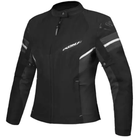 Blouson Femme Ixon Ilana Evo Noir Anthracite Argent - Equipement Femme IXON