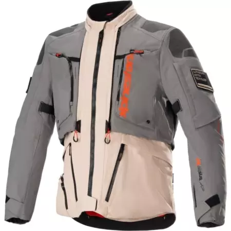 Veste Alpinestars AMT-10R Drystar XF Gris Beige Orange