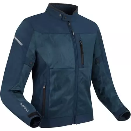 Blouson Bering Ozone Bleu Marine - Blouson Moto BERING