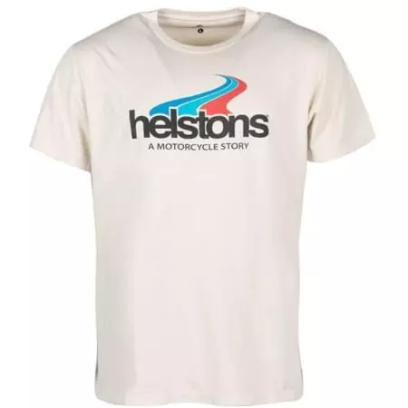 T-Shirt Helstons Way Blanc Cassé