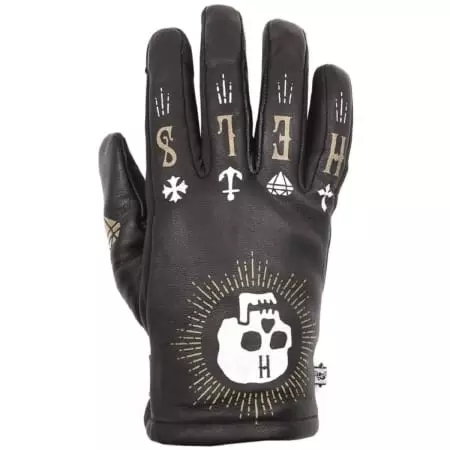 Gants Helstons Kustom Skull Hiver Noir