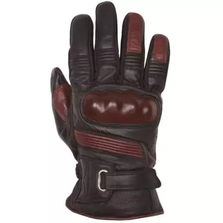 Gants Helstons Vertigo Noir Bordeaux