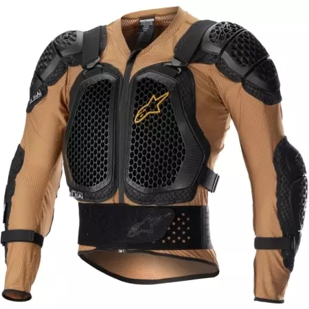 Gilet De Protection Cross Alpinestars Bionic Action V2 MX Sable Noir