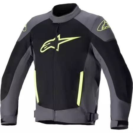 Blouson Alpinestars T-SP X Super Air Noir Gris Foncé Jaune Fluo