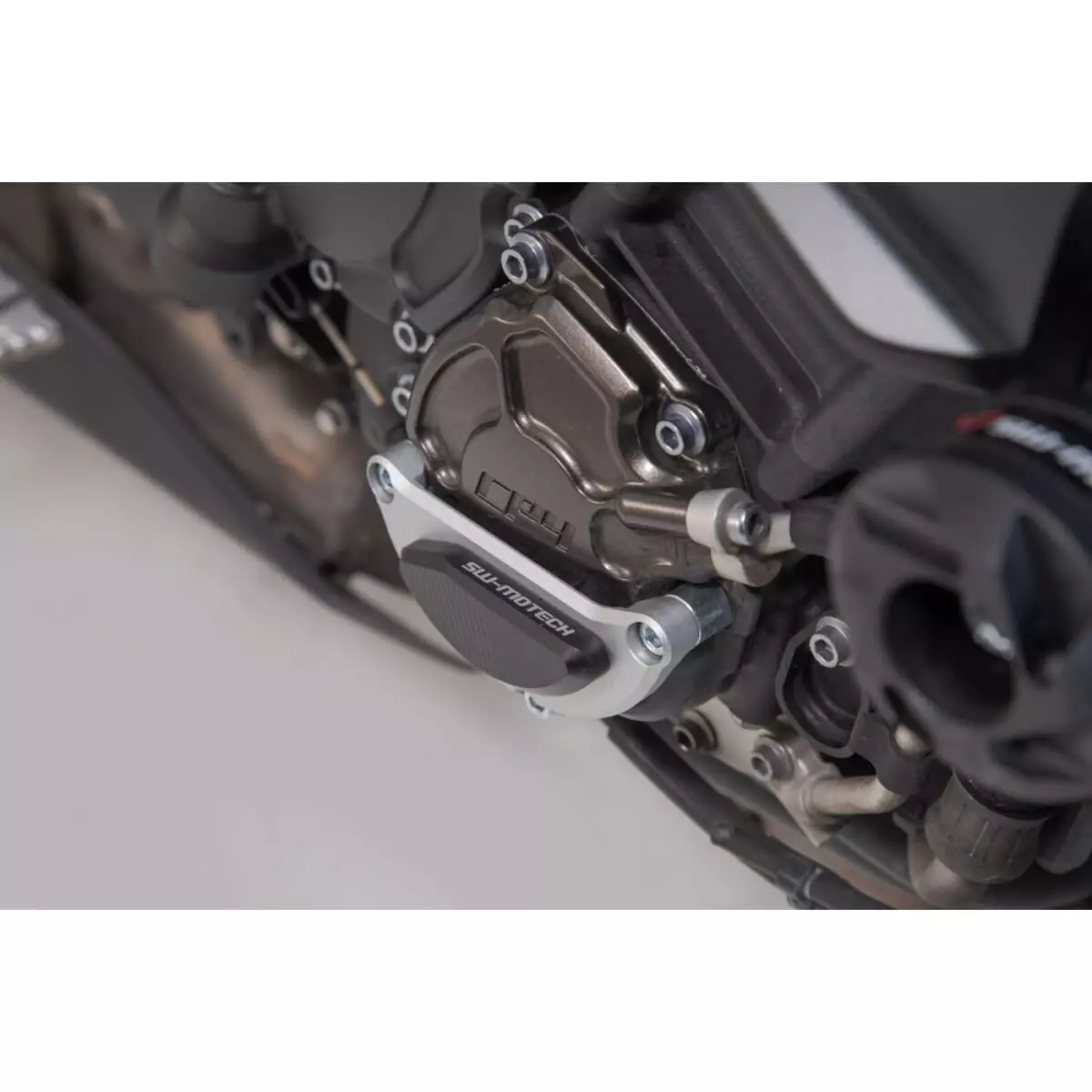 Protection De Carter Moteur SW-Motech Yamaha MT-10 (2016-2022) Noir Gris