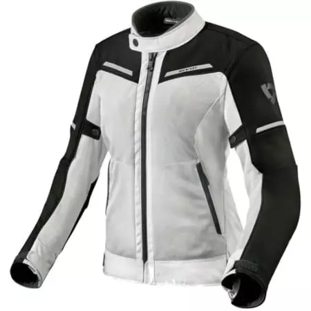Blouson Femme REV'IT Airwave 3 Ladies Argent Noir - Blousons et Vestes Moto Femme REV'IT