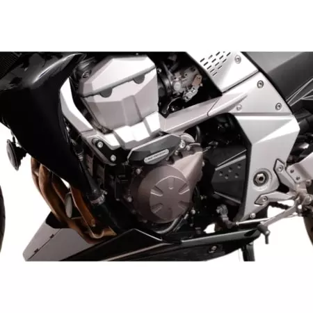 Kit Patins De Cadre SW-Motech Kawasaki Z750 (2007-12) / Z750R (2011-12) Noir