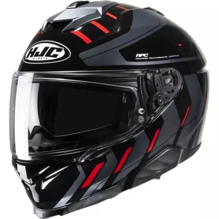 Casque HJC I71 Simo MC1 Noir Rouge