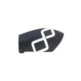 Protection de levier d'embrayage lightech - carbone brillant 132 mm embout noir