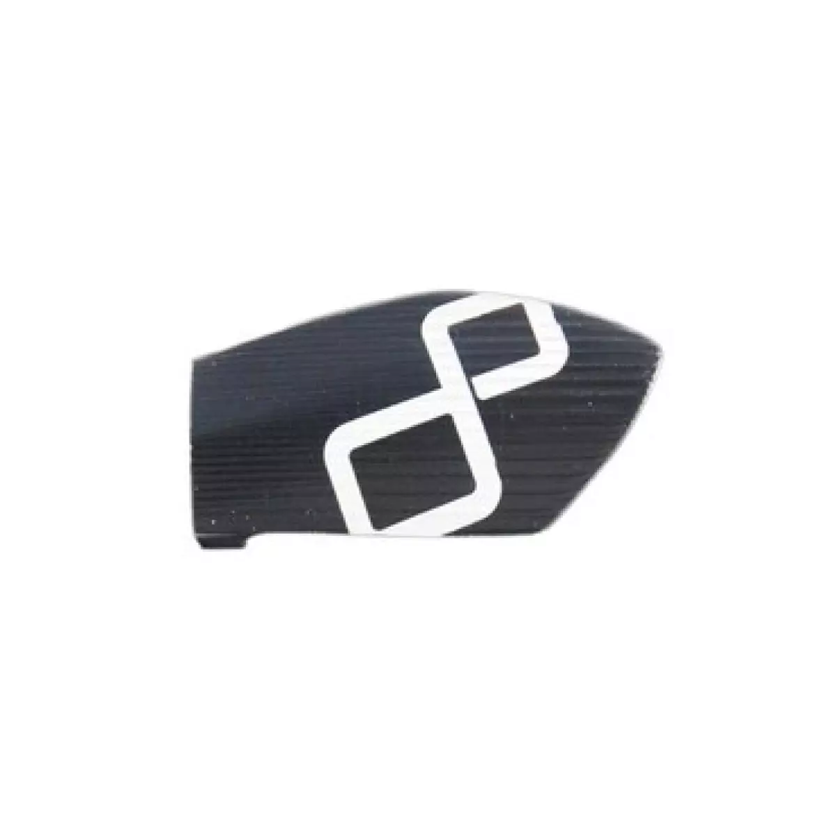 Protection de levier d'embrayage lightech - carbone brillant 132 mm embout noir