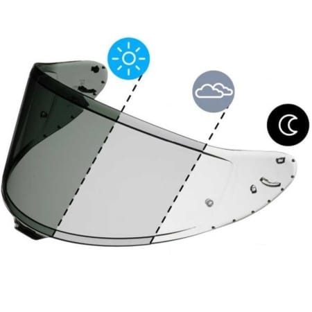 Visière Shoei NXR 2 CWR-F2 Photochromique