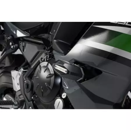 Kit Patins De Cadre SW-Motech Kawasaki Ninja 650 (2016-2022) Noir