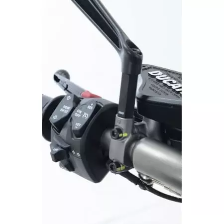 Réhausses De Rétroviseur R&G Racing M8 X 1.25 X 11.5 mm - Longueur 45 mm Noir